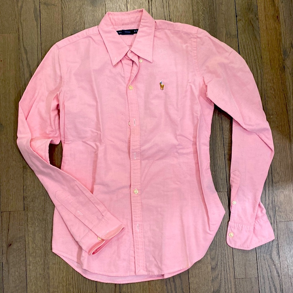 Ralph Lauren classic button down shirt, slim fit